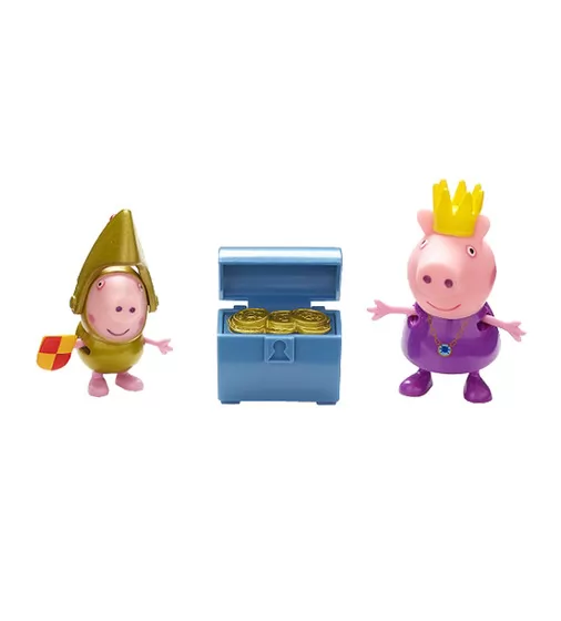 Набор Фигурок Peppa - Принцесса Пеппа И Сэр Джордж Голд - 05866-4_1.jpg - № 1
