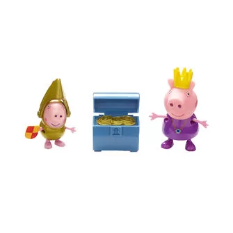 Набор Фигурок Peppa - Принцесса Пеппа И Сэр Джордж Голд