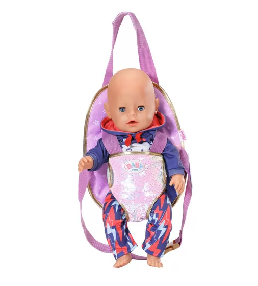 Рюкзак-кенгуру для куклы Baby Born серии День Рождения" - Прогулка" - 831113_4.jpg - № 4