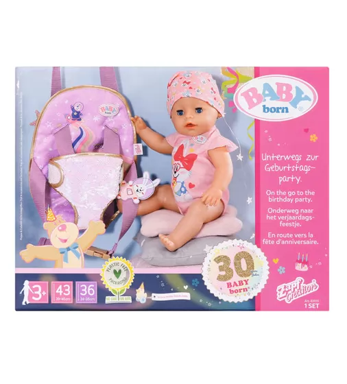 Рюкзак-кенгуру для куклы Baby Born серии День Рождения" - Прогулка" - 831113_10.jpg - № 10