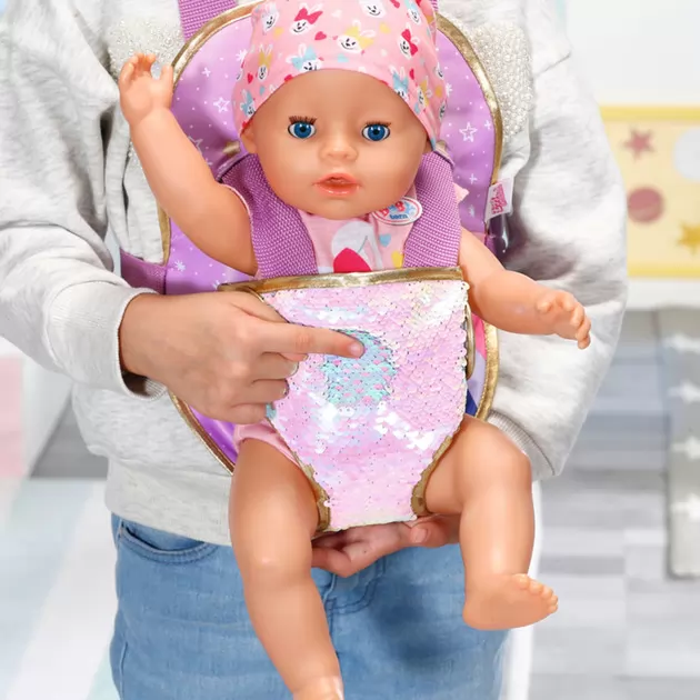 Рюкзак-кенгуру для куклы Baby Born серии День Рождения" - Прогулка"