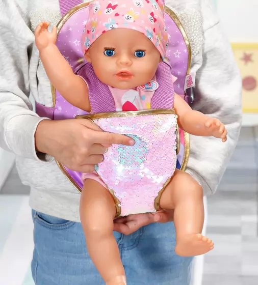 Рюкзак-кенгуру для куклы Baby Born серии День Рождения" - Прогулка" - 831113_8.jpg - № 8