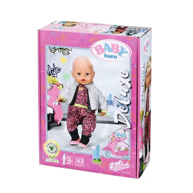 Набор одежды для куклы BABY Born серии City Deluxe - Прогулка на скутере
