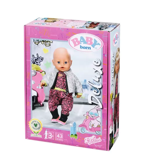 Набор одежды для куклы BABY Born серии City Deluxe - Прогулка на скутере - 830215_7.jpg - № 7