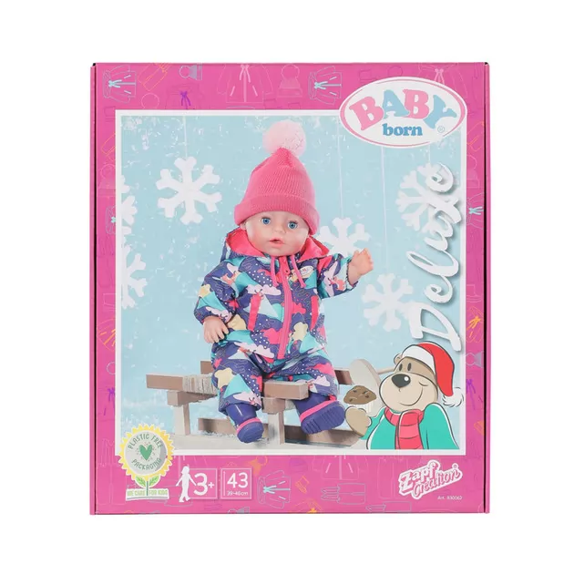 Набор одежды для куклы BABY Born серии Deluxe - Снежная зима