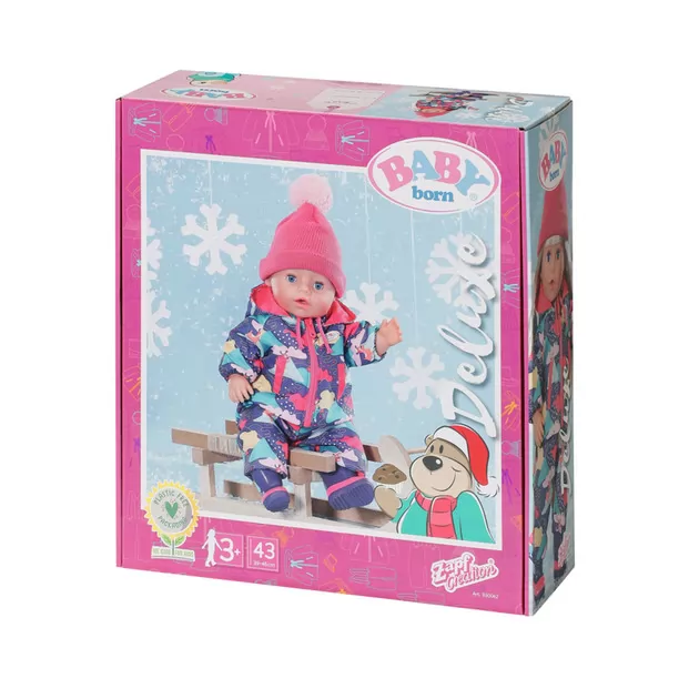 Набор одежды для куклы BABY Born серии Deluxe - Снежная зима