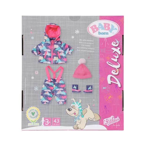 Набор одежды для куклы BABY Born серии Deluxe - Снежная зима