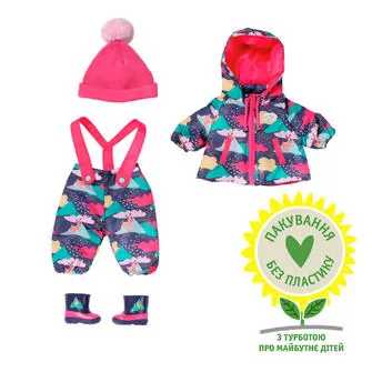 Набор одежды для куклы BABY Born серии Deluxe - Снежная зима