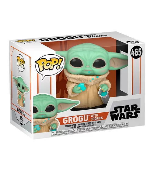 Игровая фигурка Funko POP! - Малыш Грогу с печеньем - 54531_5.jpg - № 5