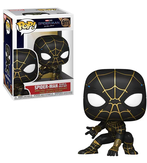 Игровая фигурка Funko POP!- Человек-Паук (Black & Gold Suit) - 56827_2.jpg - № 2