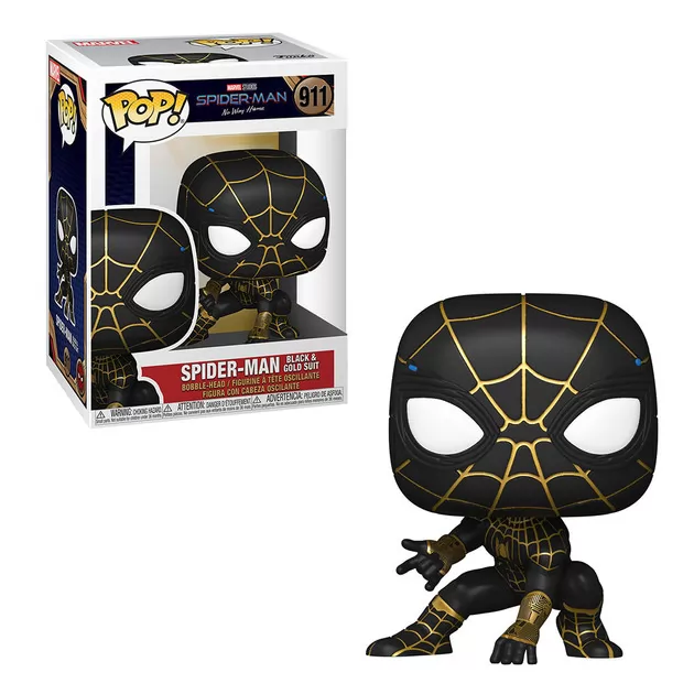 Игровая фигурка Funko POP!- Человек-Паук (Black & Gold Suit)