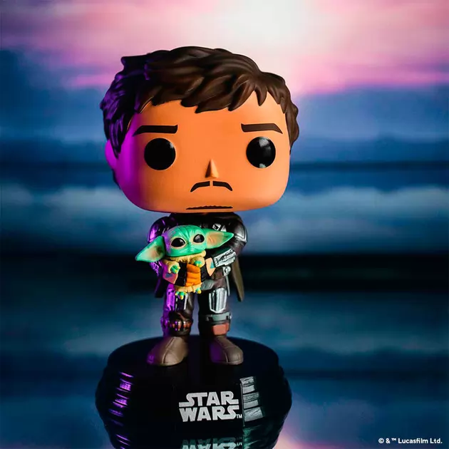 Игровая фигурка Funko POP! - Мандалорец с Грогу