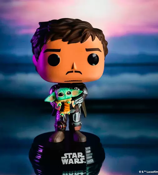 Игровая фигурка Funko POP! - Мандалорец с Грогу - 54525_5.jpg - № 5