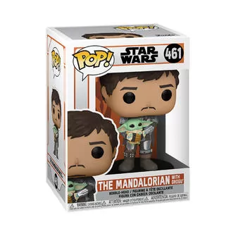 Игровая фигурка Funko POP! - Мандалорец с Грогу
