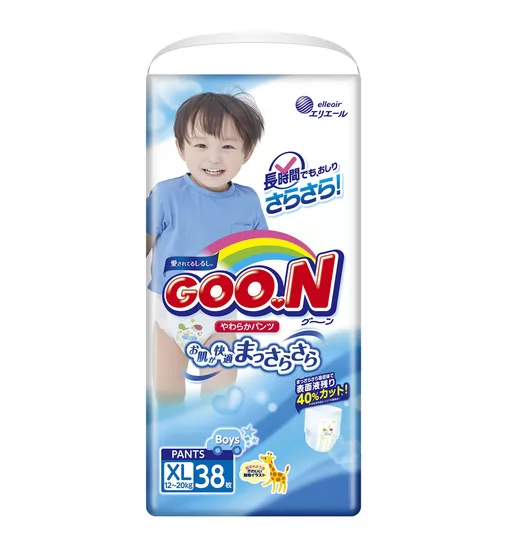 Трусики-Подгузники Goo.N Для Мальчиков (Xl, 12-20 Кг) Коллекция 2017 года - 853082_1.jpg - № 1