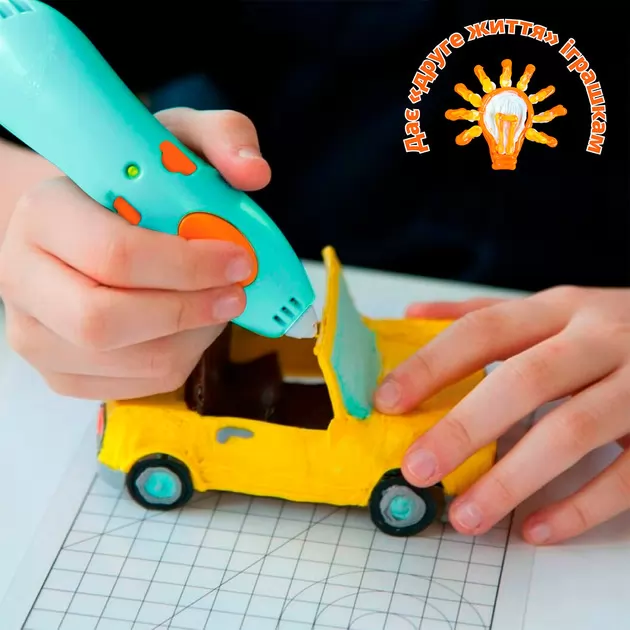 3D-ручка 3Doodler Start Plus для детского творчества базовый набор - КРЕАТИВ (72 стержня)