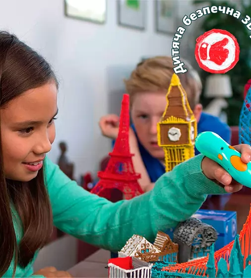 3D-ручка 3Doodler Start Plus для детского творчества базовый набор - КРЕАТИВ (72 стержня) - SPLUS_6.jpg - № 6