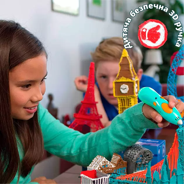 3D-ручка 3Doodler Start Plus для детского творчества базовый набор - КРЕАТИВ (72 стержня)