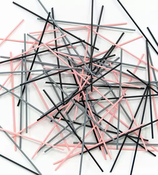 Набор стержней для 3D-ручки 3Doodler Start - Микс (75 шт: черный, розовый, серый) - 3DS-ECO-MIX3-75_3.jpg - № 3