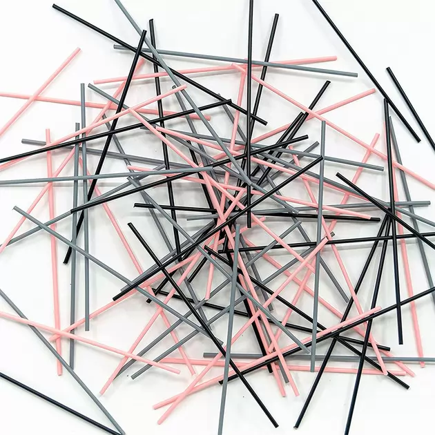 Набор стержней для 3D-ручки 3Doodler Start - Микс (75 шт: черный, розовый, серый)