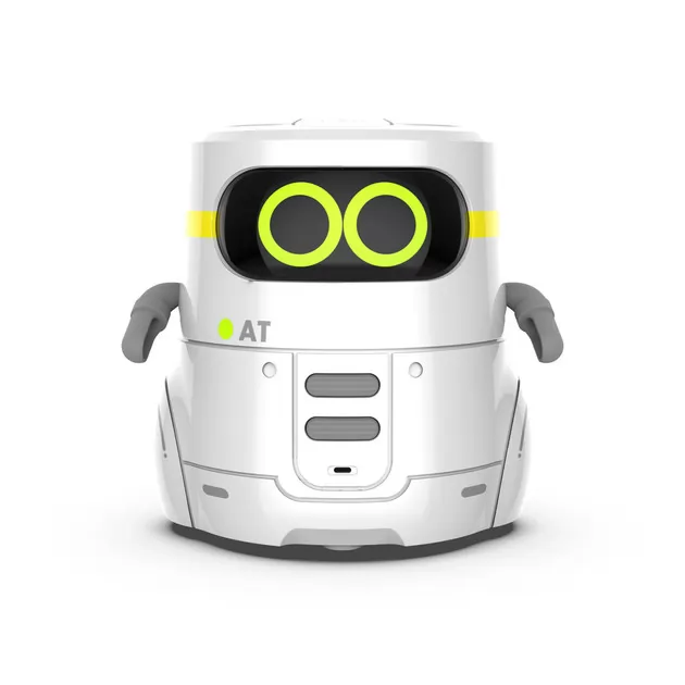 Умный робот с сенсорным управлением и обучающими карточками - AT-ROBOT 2 (белый)