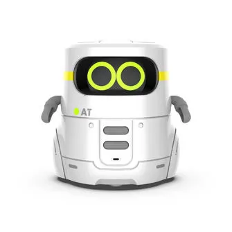 Умный робот с сенсорным управлением и обучающими карточками - AT-ROBOT 2 (белый)