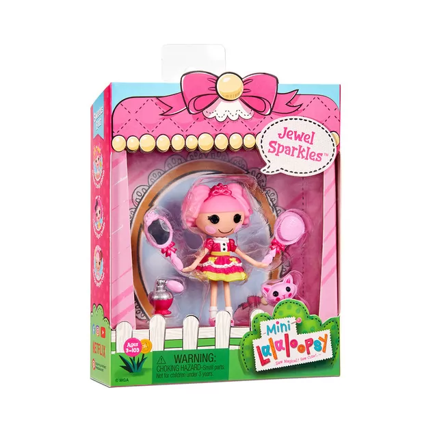 Кукла MINI LALALOOPSY – Драгоценная Блестинка (с аксессуарами)