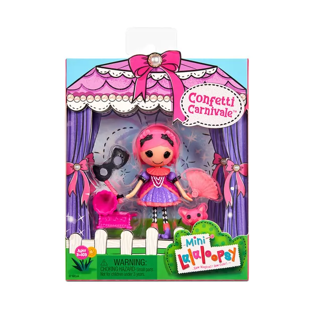 Кукла MINI LALALOOPSY – Конфетти Карнавал (с аксессуарами)