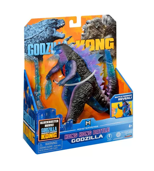Фигурка Godzilla vs. Kong- Годзилла с боевыми ранами и лучом - 35353_4.jpg - № 4