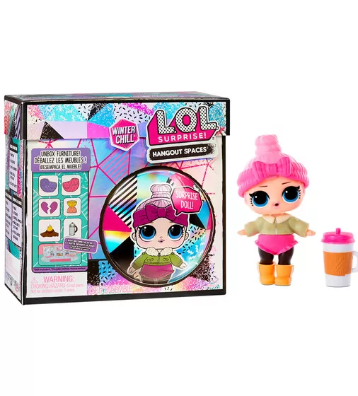 Игровой набор с куклой L.O.L. SURPRISE! Маленькие комнатки - Шале с камином Милой Крошки - 576624_1.jpg - № 1