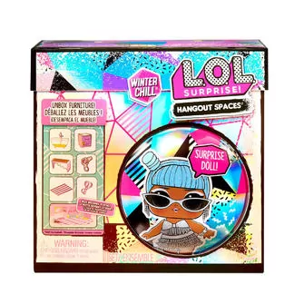 Игровой набор с куклой L.O.L. SURPRISE! Маленькие комнатки - Спа для релакса Льдинки