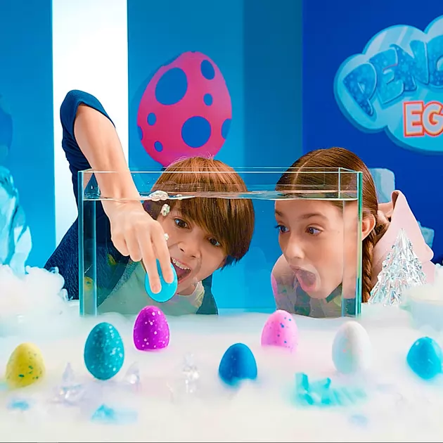 Растущая игрушка в яйце «Penguin Еggs» - Пингвины и друзья (12 шт., в дисплее)