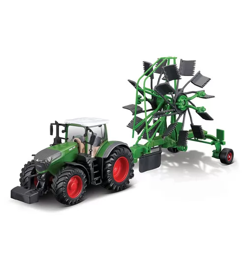Модель - Трактор Fendt 1050 Vario c роторными валковыми граблями - 18-31665_1.jpg - № 1