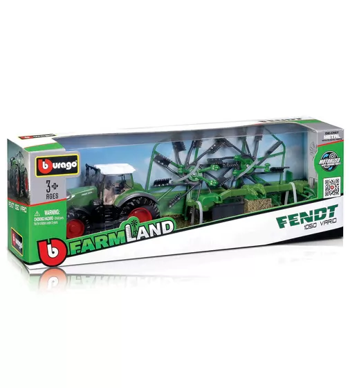 Модель - Трактор Fendt 1050 Vario c роторными валковыми граблями - 18-31665_9.jpg - № 9