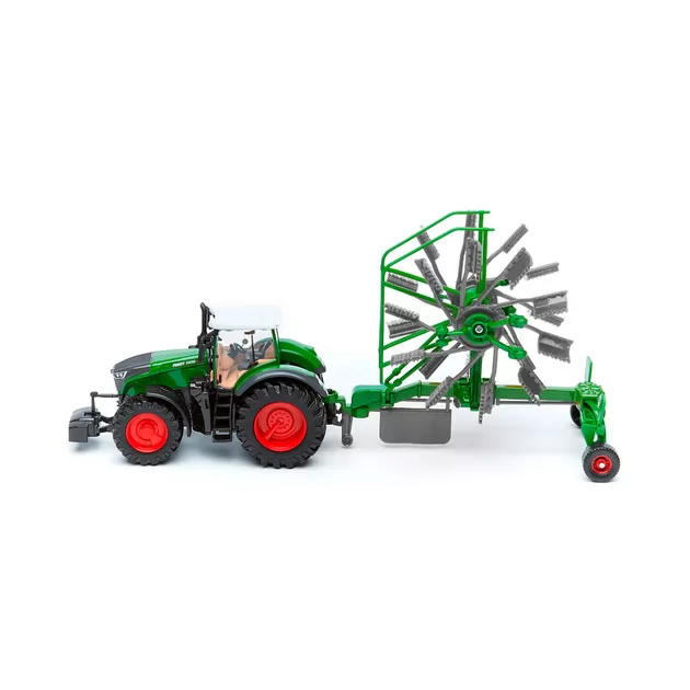 Модель - Трактор Fendt 1050 Vario c роторными валковыми граблями