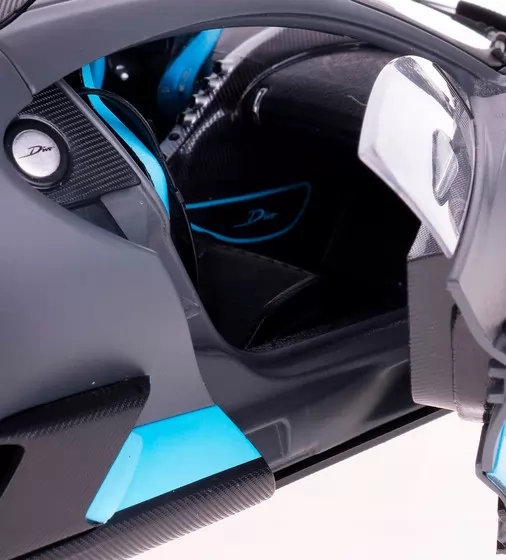 Автомодель - Bugatti Divo (темно-серый, 1:18) - 18-11045DG_6.jpg - № 6