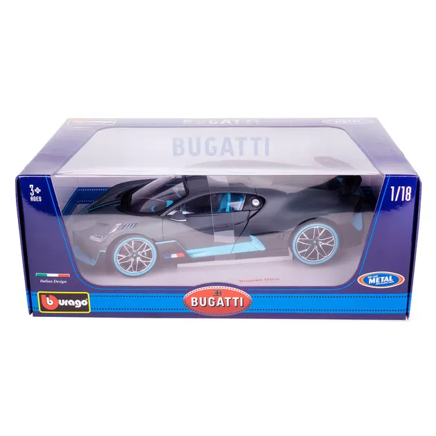 Автомодель - Bugatti Divo (темно-серый, 1:18)