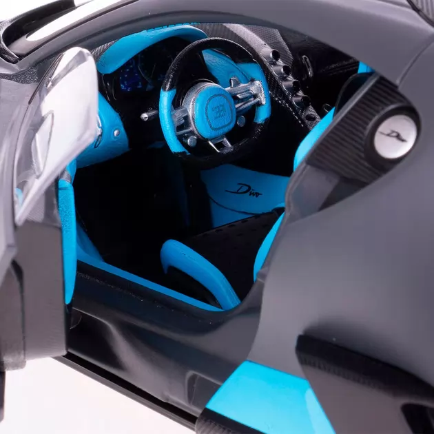 Автомодель - Bugatti Divo (темно-серый, 1:18)