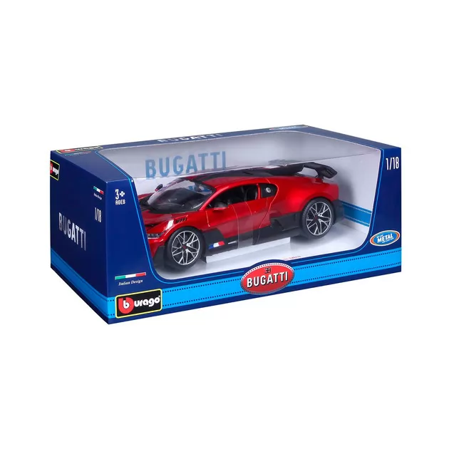 Автомодель - Bugatti Divo (красный металлик, 1:18)