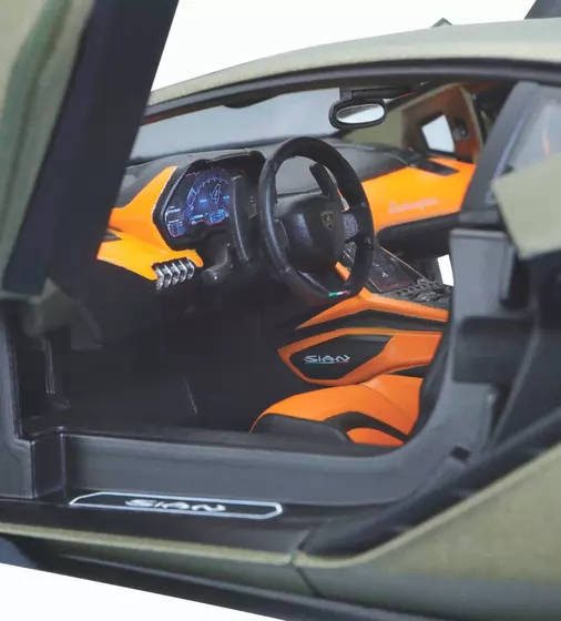 Автомодель - Lamborghini Sián FKP 37 (матовый зелёный металлик, 1:18) - 18-11046G_10.jpg - № 10