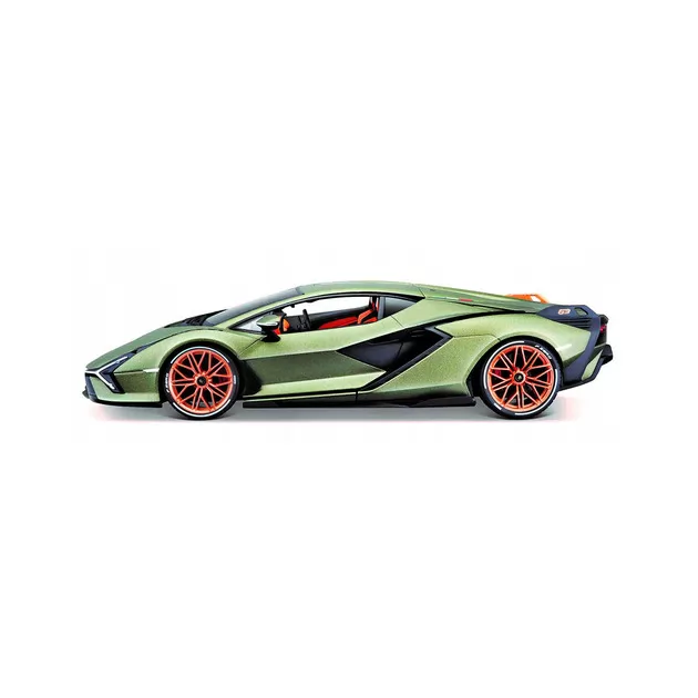 Автомодель - Lamborghini Sián FKP 37 (матовый зелёный металлик, 1:18)