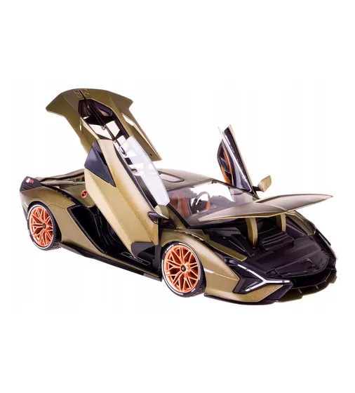 Автомодель - Lamborghini Sián FKP 37 (матовый зелёный металлик, 1:18) - 18-11046G_6.jpg - № 6