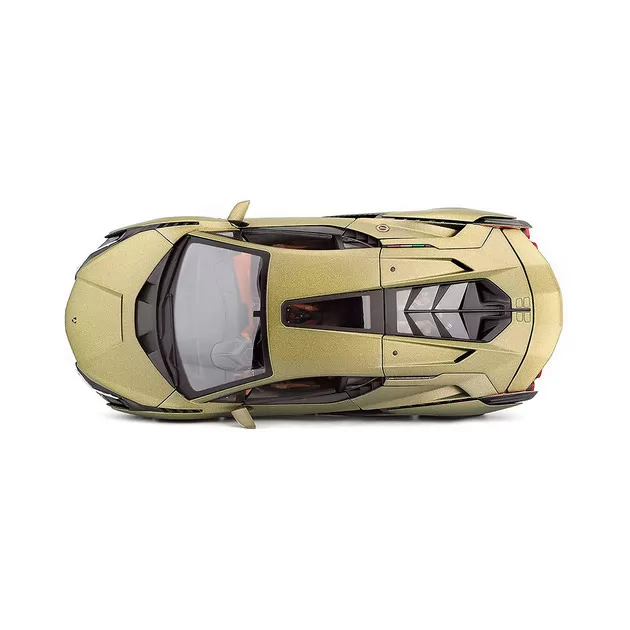 Автомодель - Lamborghini Sián FKP 37 (матовый зелёный металлик, 1:18)