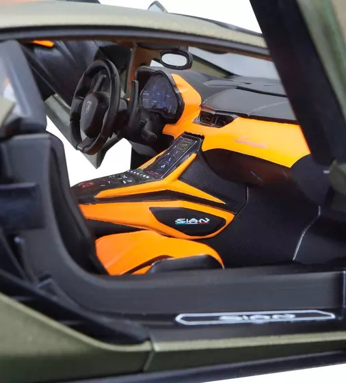Автомодель - Lamborghini Sián FKP 37 (матовый зелёный металлик, 1:18) - 18-11046G_9.jpg - № 9