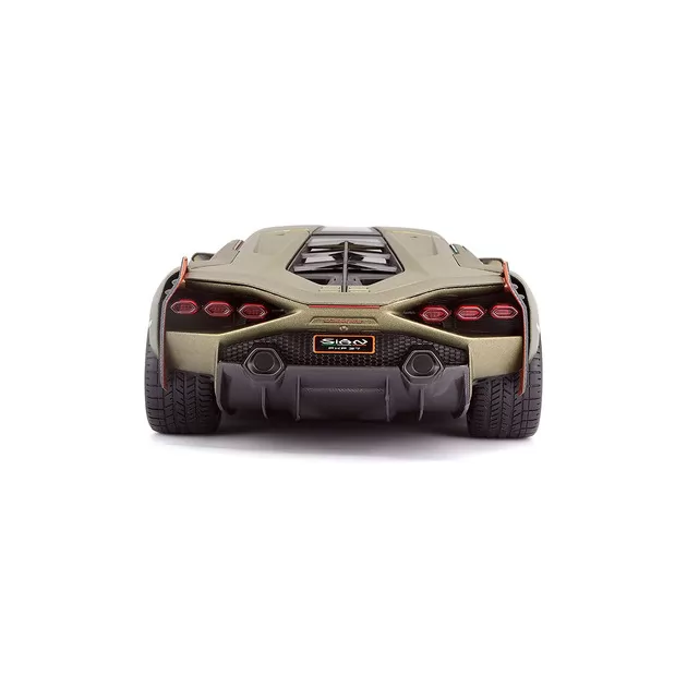 Автомодель - Lamborghini Sián FKP 37 (матовый зелёный металлик, 1:18)