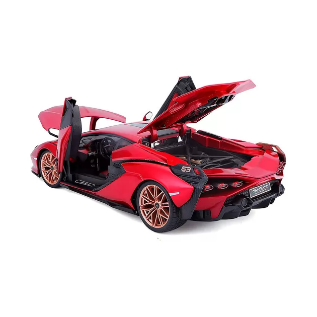Автомодель - Lamborghini Sián FKP 37 (красный металлик, 1:18)