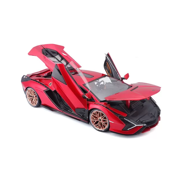 Автомодель - Lamborghini Sián FKP 37 (красный металлик, 1:18)