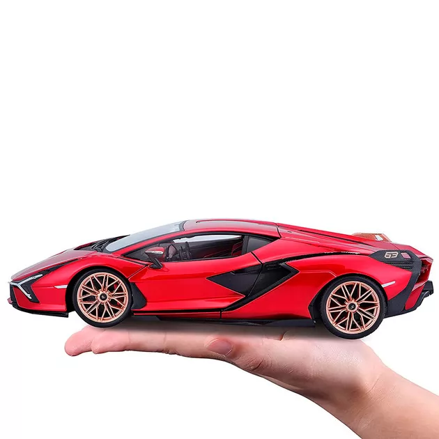 Автомодель - Lamborghini Sián FKP 37 (красный металлик, 1:18)