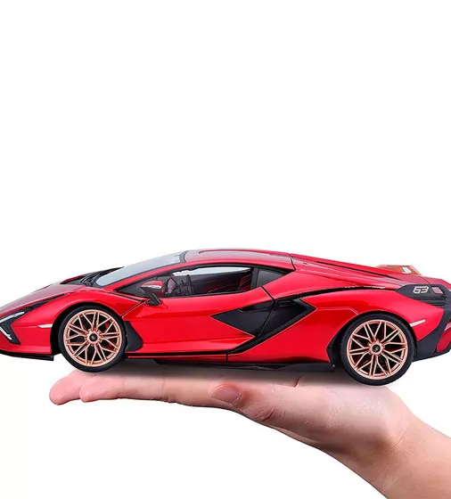 Автомодель - Lamborghini Sián FKP 37 (красный металлик, 1:18) - 18-11046R_5.jpg - № 5