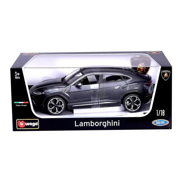Автомодель - Lamborghini Urus (серый металлик, 1:18)